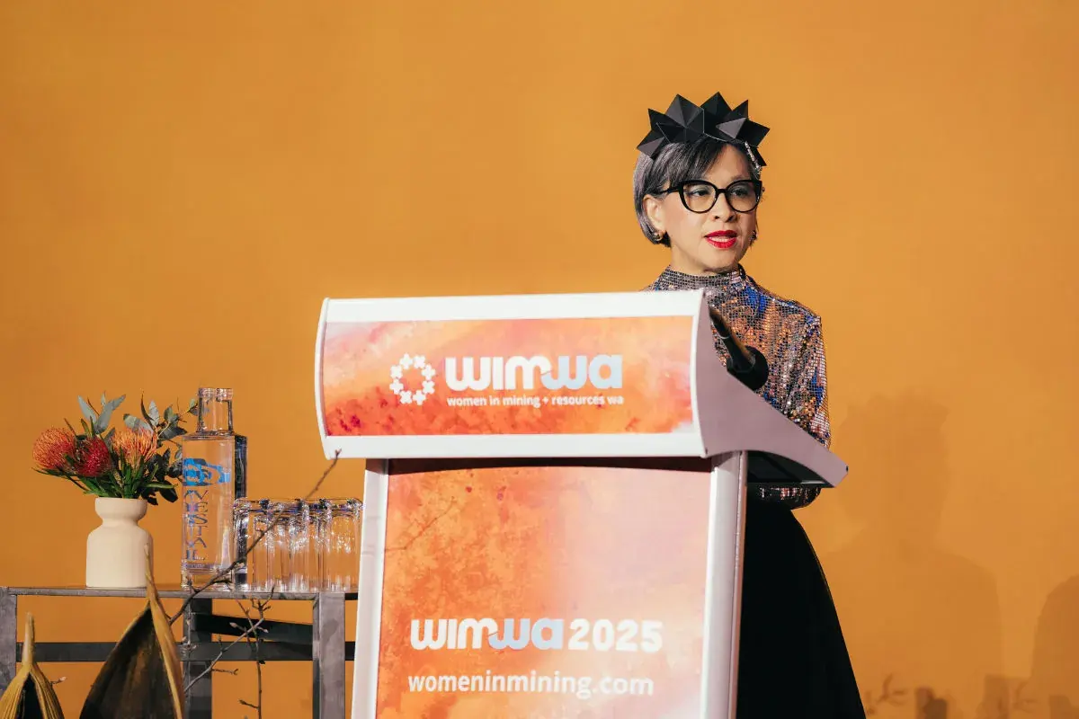 Lan Tran from EXTAG presenting at the WIMWA 2025 Summit