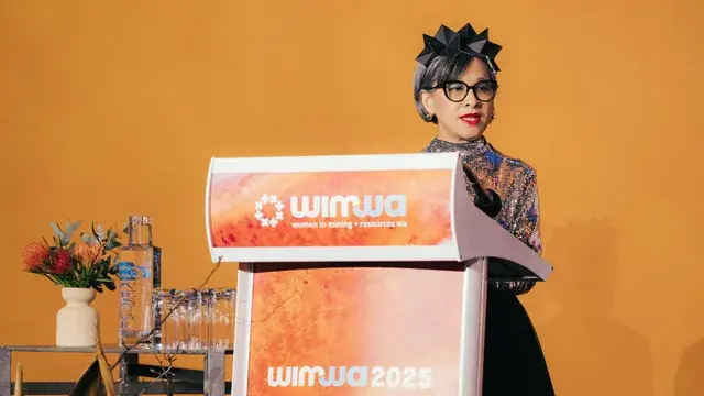 Lan Tran from EXTAG presenting at the WIMWA 2025 Summit