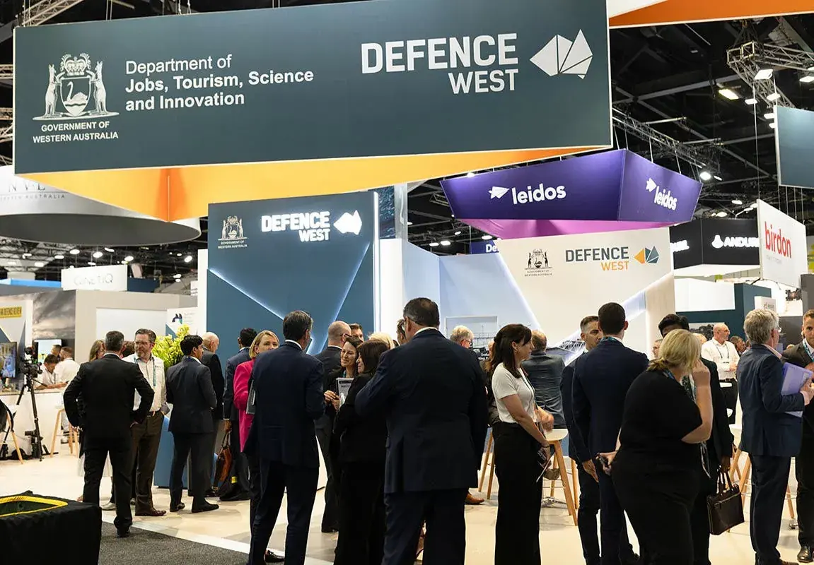 Defence West stand at INDOPAC 2023